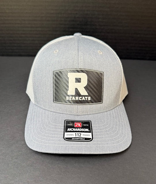 Richardon 112 Heather Gray with Gray Mesh Back- Ruston 'R'