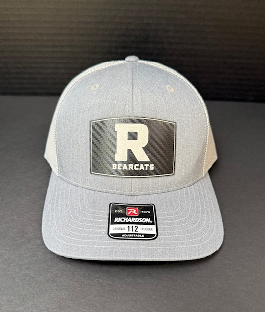 Richardon 112 Heather Gray with Gray Mesh Back- Ruston 'R'