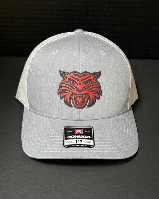 Richardon 112 Heather Gray with Gray Mesh Back-Bearcat
