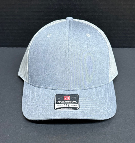 Richardson 112 Heather Gray with Gray Back