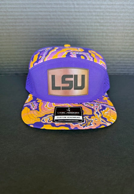 Livin' Hooked LSU Hat