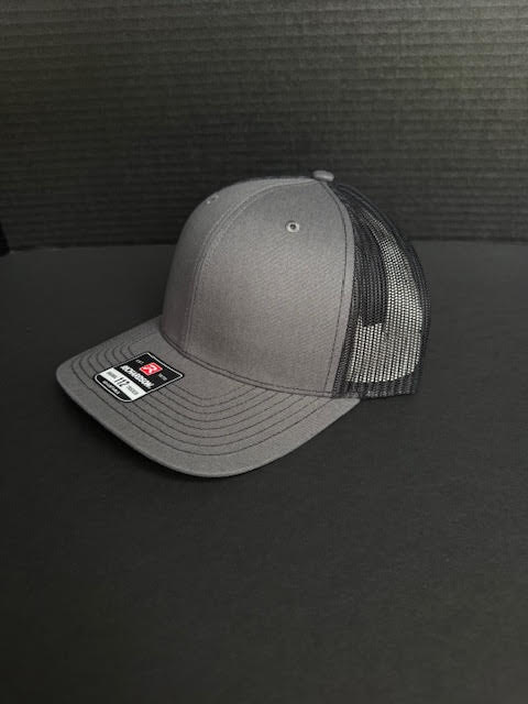 Richardson 112 Charcoal Gray/ Black