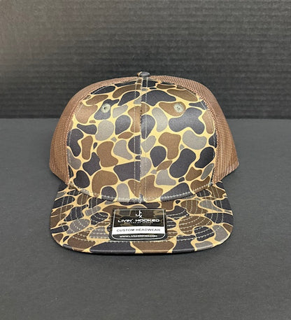 Livin' Hooked Woodland Camo.