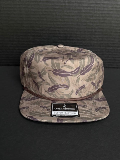 Livin' Hooked Birds of Prey Rope Hat